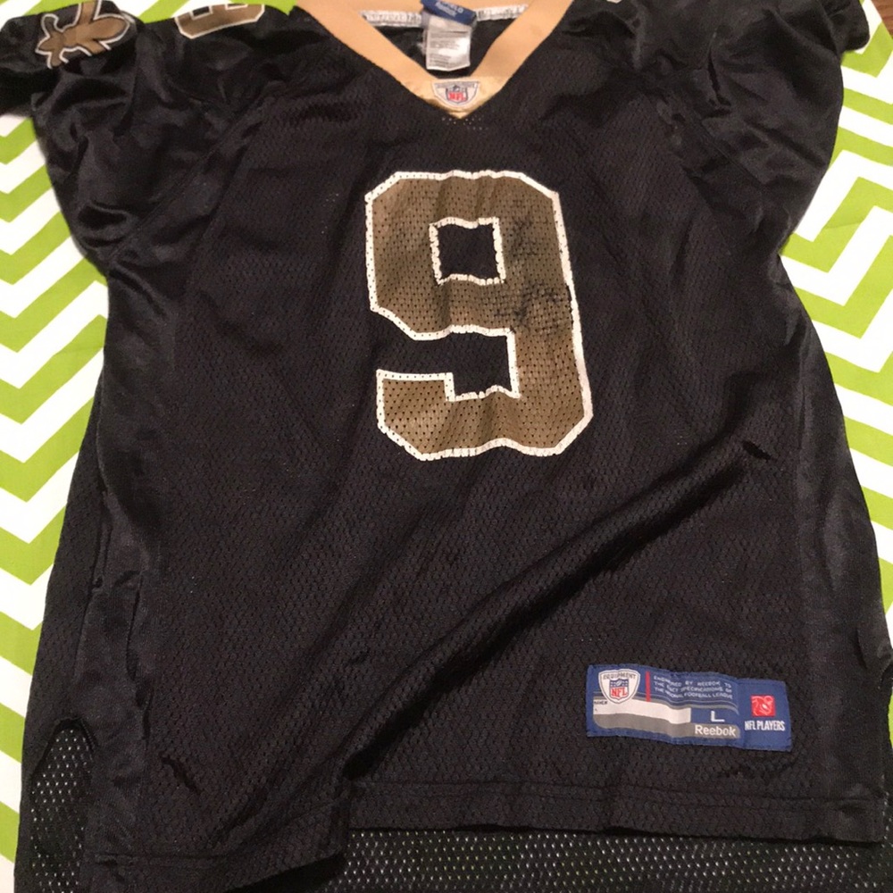 Boys NFL Drew Brees Jersey Size L